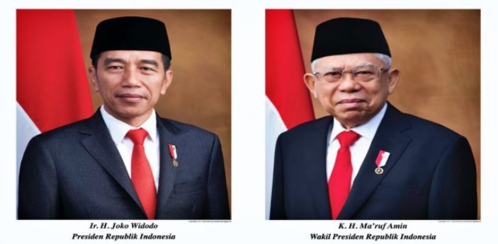 Foto Resmi Jokowi-Maruf